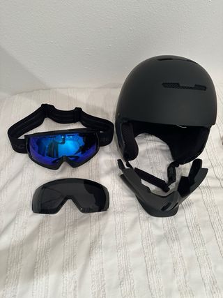 Casco Ruroc RG1-DX esquí/snow M/L + 2 lentes