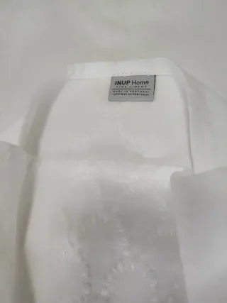 Funda almohada Piqué Grande Blanca