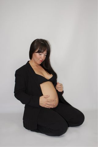 Fotografa de embarazo