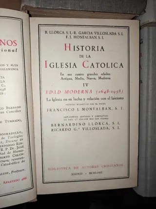 Historia de la Iglesia Católica  Obra completa