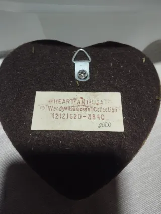 Corazón Heart Art Wendy Isaacson NYC vintage