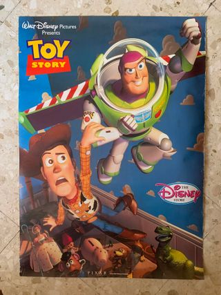 Poster vintage de Toy Story de 1996 Disney Store