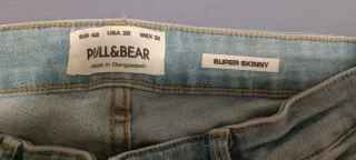 Tejano Pull&Bear Azul Talla42