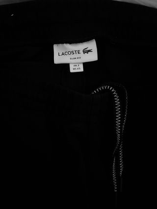 Pantalón Chándal Lacoste Negro