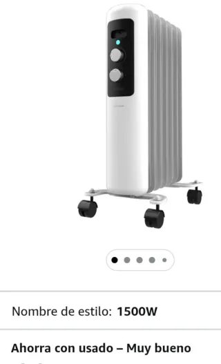 Cecotec Radiador Eléctrico ReadyWarm 750