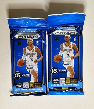 2x Panini Prizm Basketball NBA 2024-25 Fat Pack