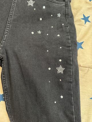 Mono Hym negro con brillos