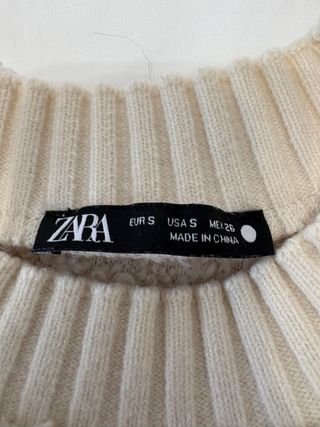 Jersey Zara borreguillo
