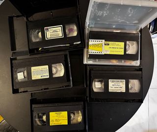 Lote 5 Películas VHS: Lambada, Charlie's Angels, e