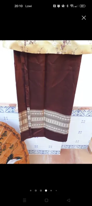 Disfraz oriental mujer talla M-L