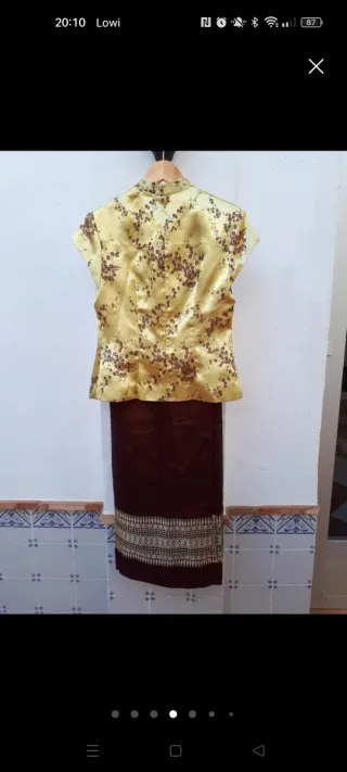 Disfraz oriental mujer talla M-L