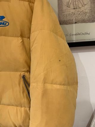 Chaqueta Karhu reversible amarilla y azul