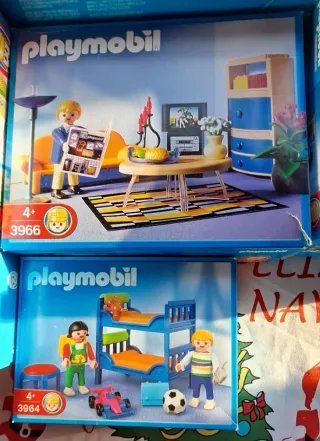 7 Cajas Playmobil vacías antiguas.