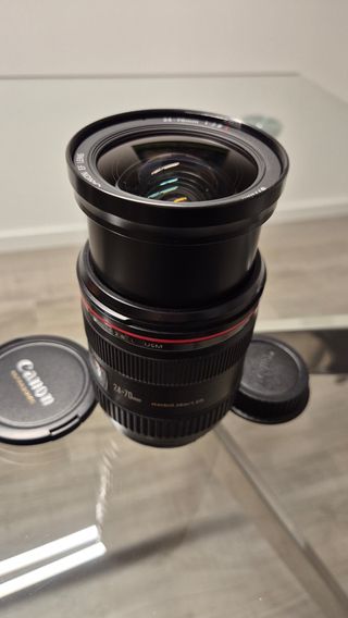 Canon EF 24-70mm f/2.8 L USM como nuevo.