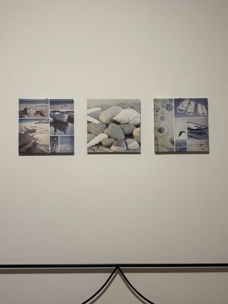 Set 3 quadri fantasia marina