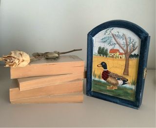 Antiguo guardallaves decorativo