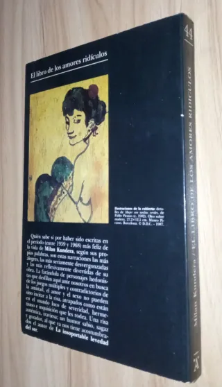 El libro de los amores ridículos - Milan Kundera