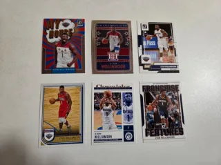 Lote - conjunto de 30 cards de Zion Williamson.