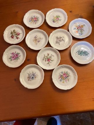 Platitos de porcelana Rosenthal