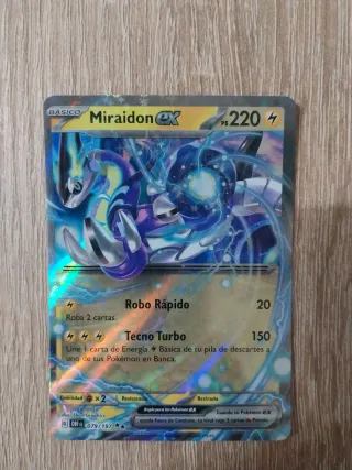 Carta Pokémon Miraidon ex 220 PS