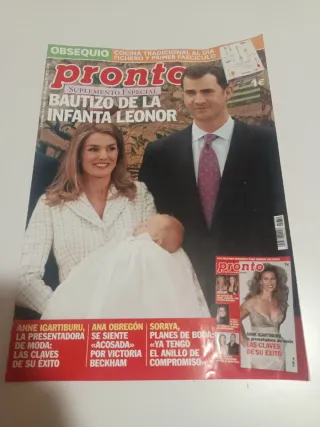 Revistas Conmemorativas Boda Real España 2004