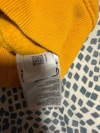 Felpa The North Face Gialla con Cappuccio