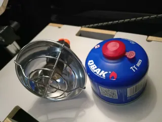 Estufa de gas para camping