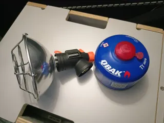 Estufa de gas para camping