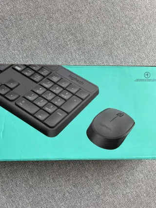 Logitech teclado y ratón. Mod MK235