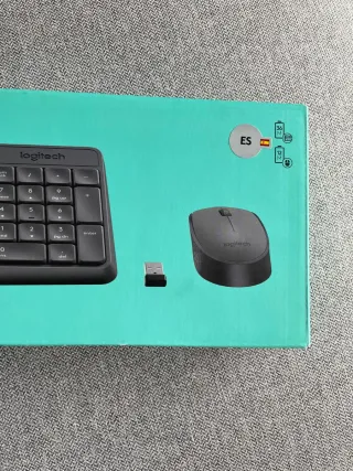 Logitech teclado y ratón. Mod MK235