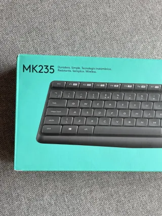 Logitech teclado y ratón. Mod MK235
