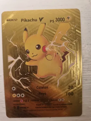Carta Pokémon Pikachu V PS 3000