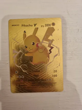 Carta Pokémon Pikachu V PS 3000