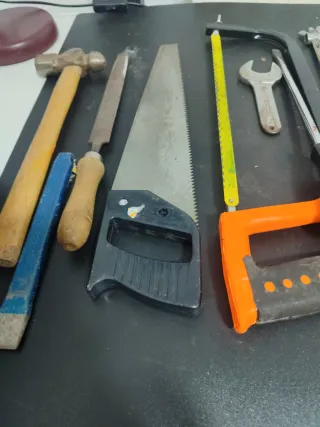 Lote herramientas manuales