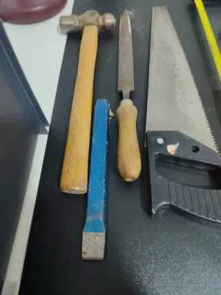 Lote herramientas manuales