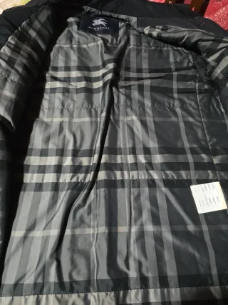 Cazadora Burberry Talla XL color azul
