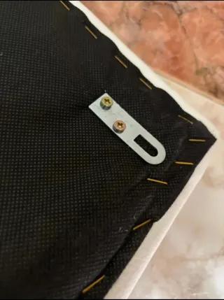 Cabecero blanco polipiel 95*50.