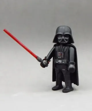 Playmobil CUSTOM Darth Vader Star Wars NO lego ww2