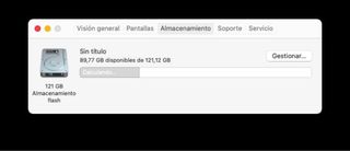 MacBook Air 13 (2011) i5 4GB RAM 121GB SSD