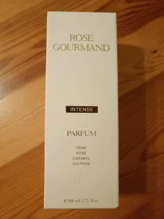 Perfume " ROSE GOURMAND INTENSE" ZARA 80 ML.