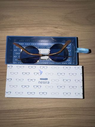 Gafas sol polarizada, doradas con lentes amarillas