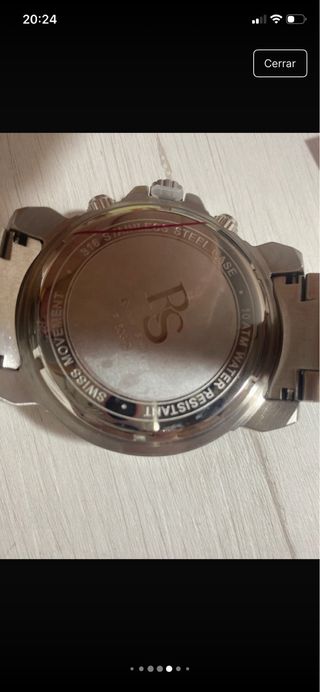 Reloj Rosaric Swiss Metalico Nuevo Sin Estrena