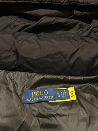 Chaqueta Polo Ralph Lauren Negra Talla M Nueva