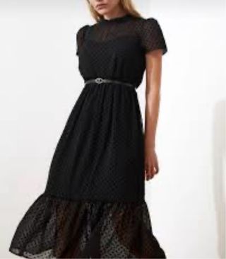 Vestido midi Zara T. S