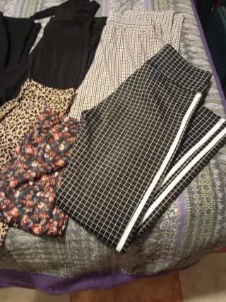 Lote pantalones mujer leggings estampados