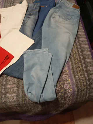 Lote pantalones mujer leggings estampados