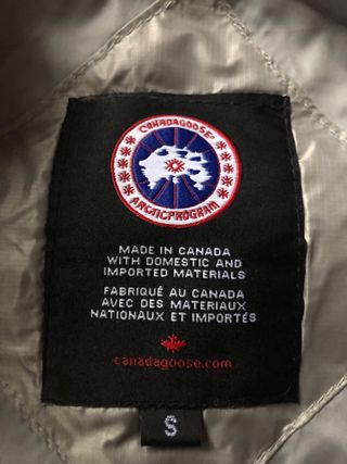 Gilet Canada Goose Grigio Taglia S