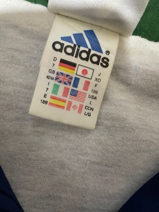 Chándal Adidas Vintage 90s Azul/Verde