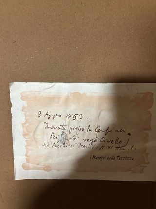 Quadro decorativo putti e agnello