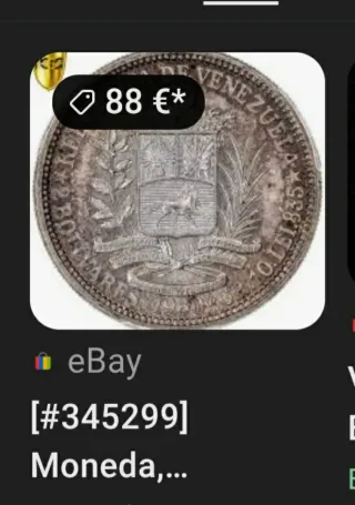 Moneda antigua con perfil